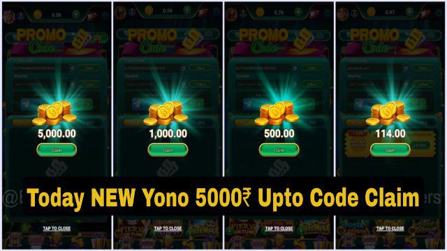 All Yono Big PromoCode🎁