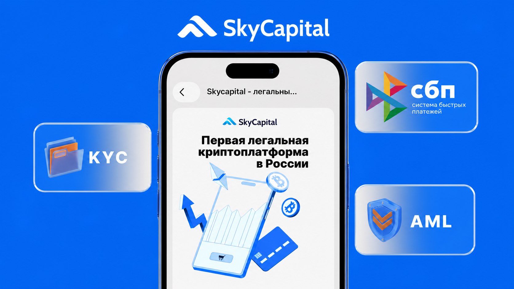 SkyCapital - легальный обмен криптовалюты