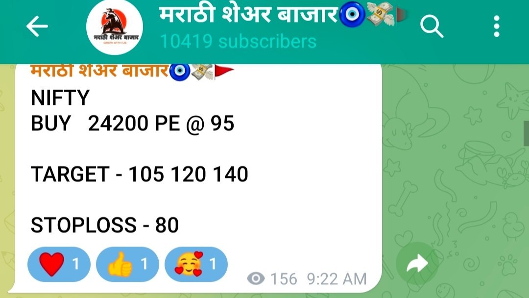 मराठी शेअर बाजार🧿🚩