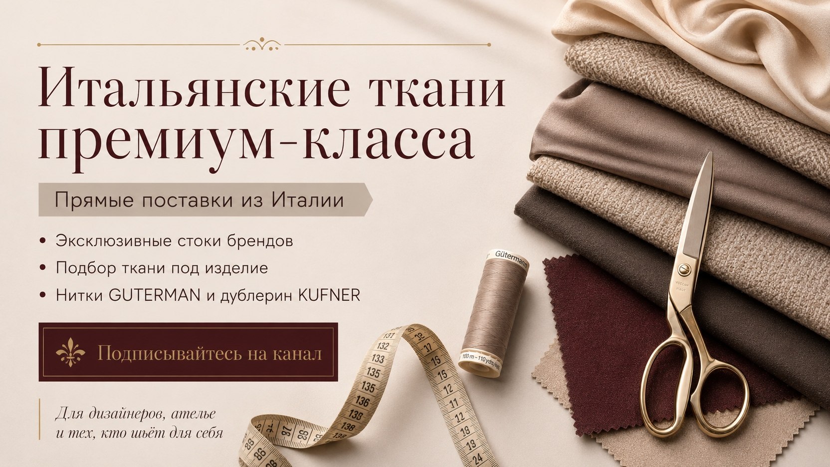 TKANI_NICOLE Итальянские ткани