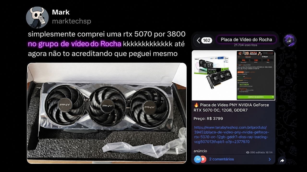 Placa de Vídeo do Rocha.