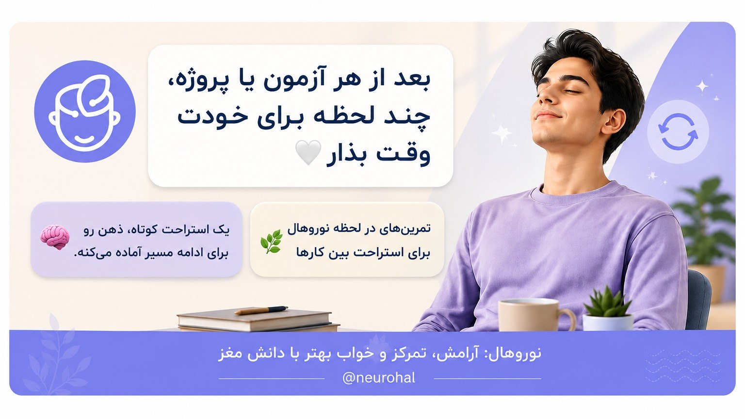 نوروهال | مدیتیشن، آرامش ، تمرکز و خواب بهتر