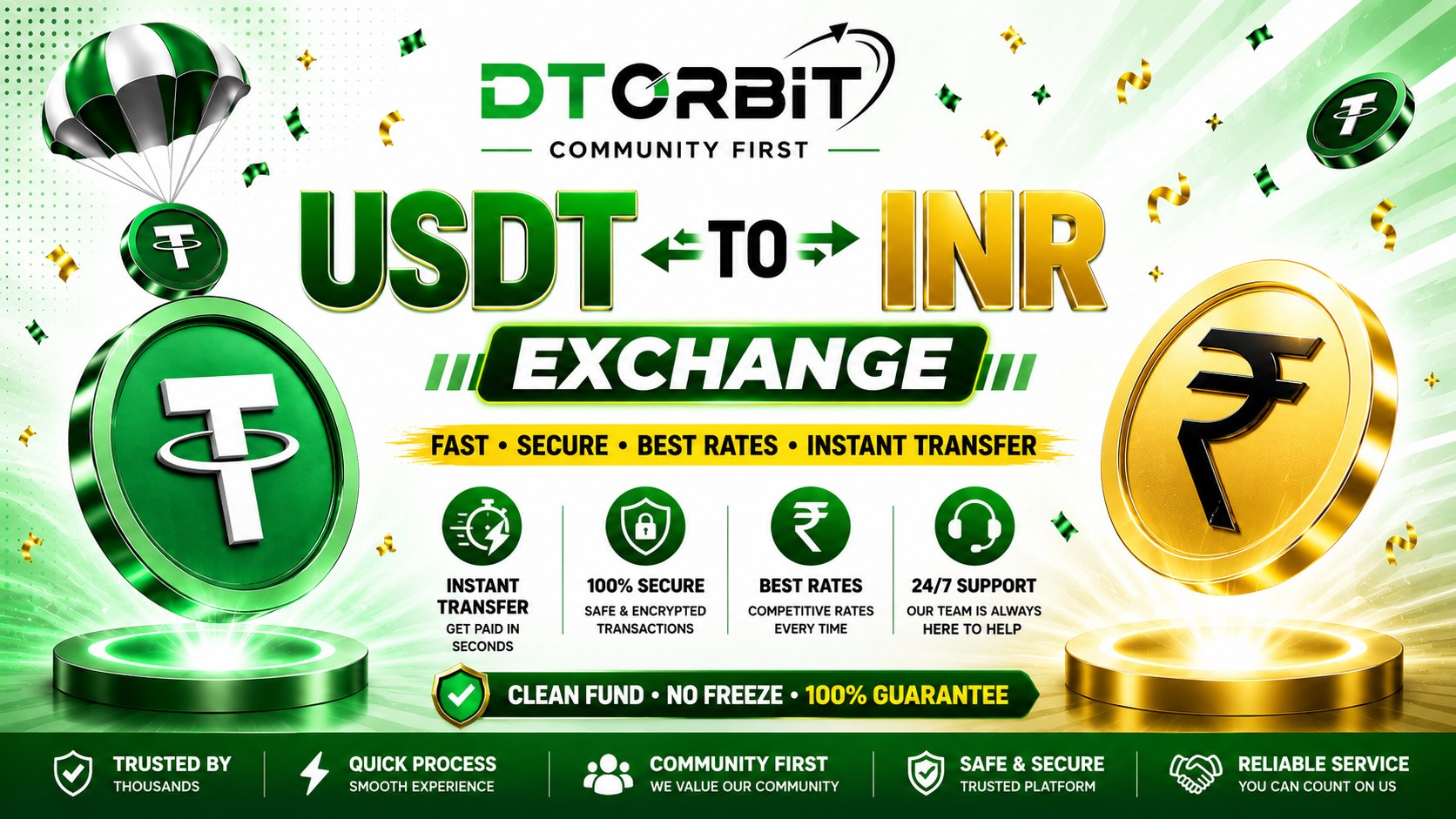 DtOrbit : Crypto Exchange