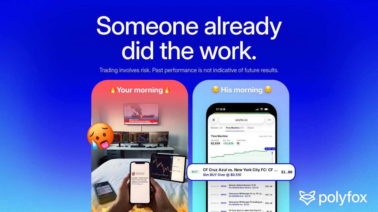Polyfox. Copy trade on Polymarket