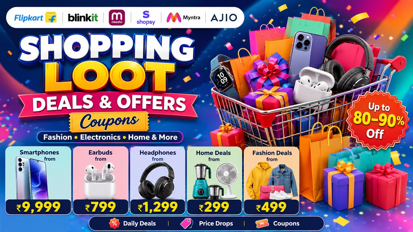 Shopping Loot Deals & Offers | Coupons