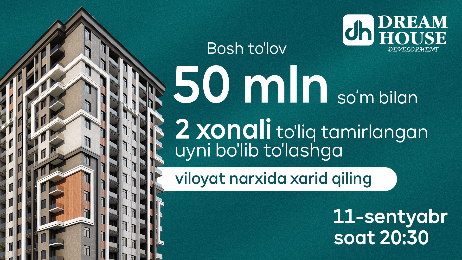 11-sentyabr | Do‘mbirobod City | Taqdimot