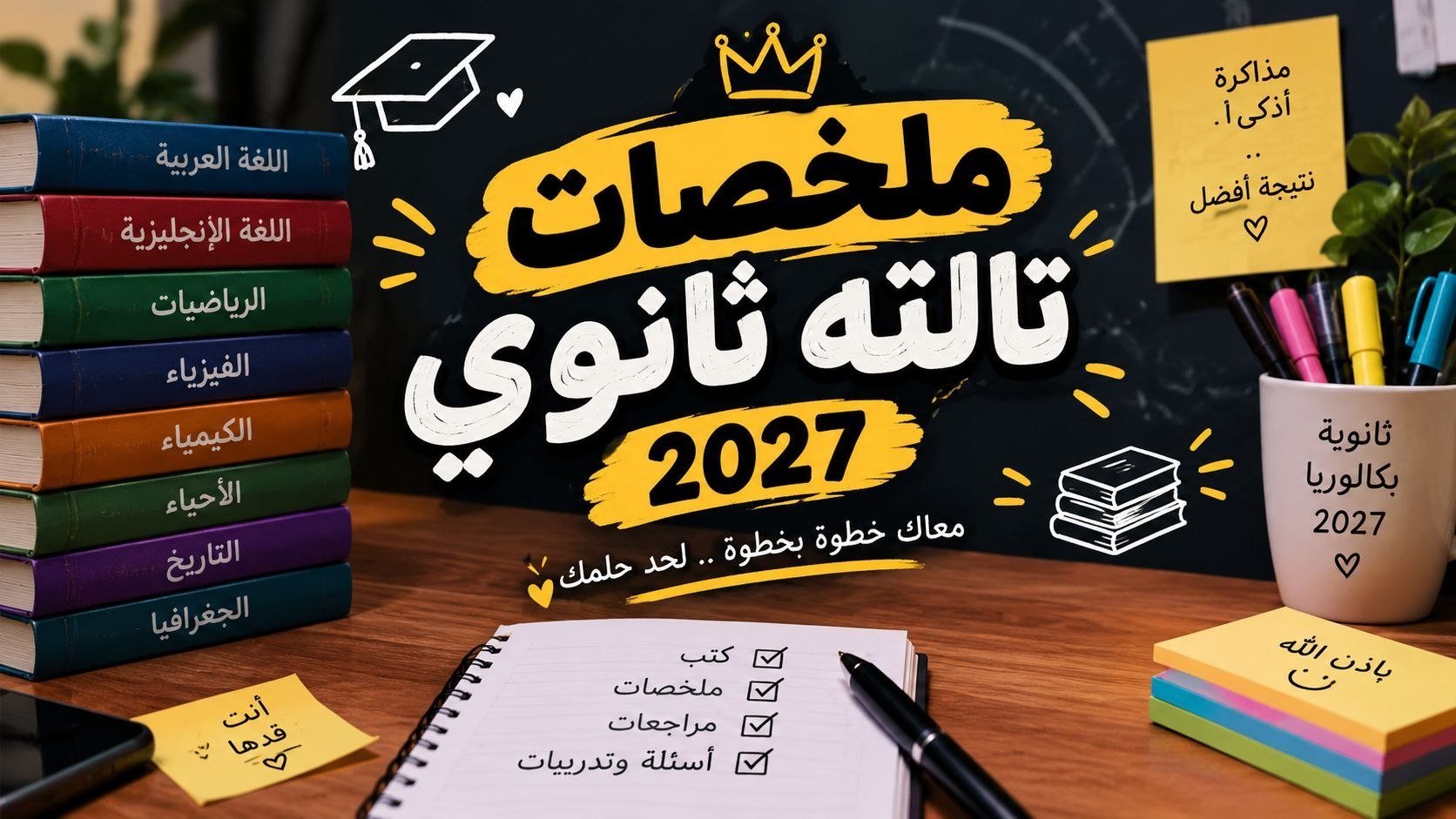 مكتبة الثانوية 2027 📚