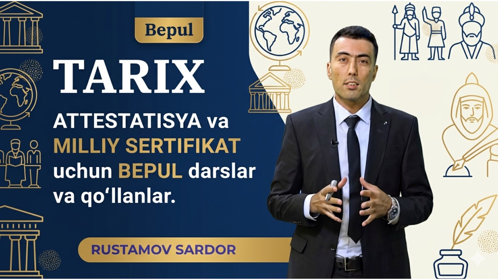 TARIX TILSIMI| Rustamov Sardor