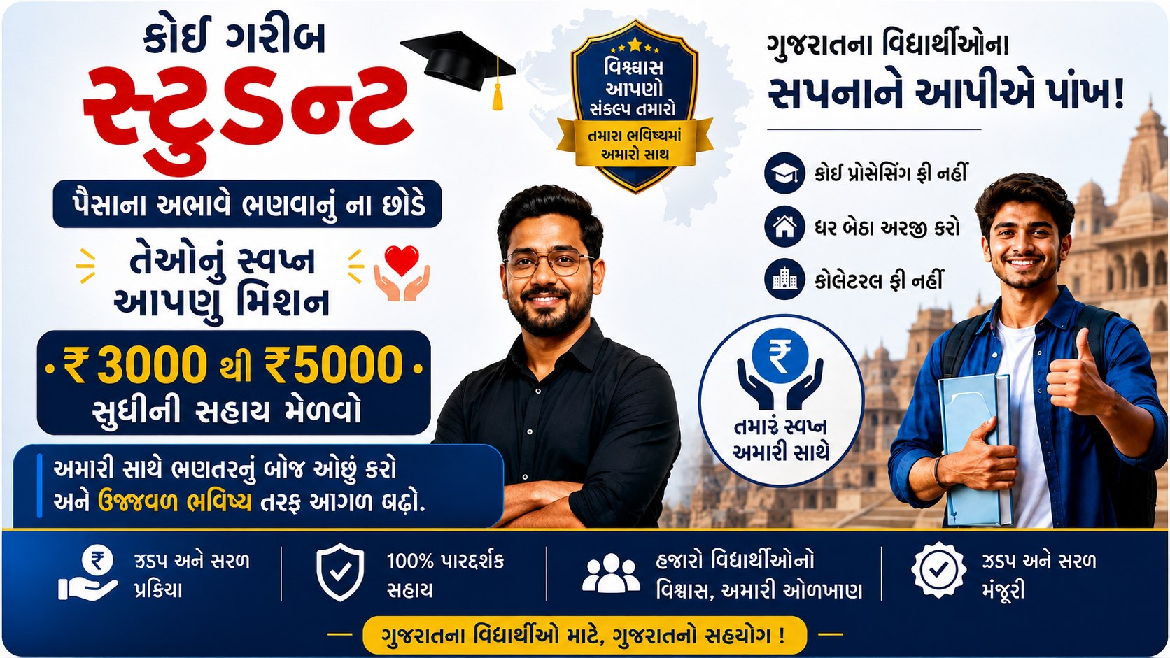 *જે વિદ્યાર્થીઓને પૈસાની સમસ્યા હોય તેઓ વ્યુ પોસ્ટ પર ક્લિક કરીને 3000 થી 5000 રૂપિયાનું રોકાણ કરી શકે છે અને સારો નફો કમાઈ શકે