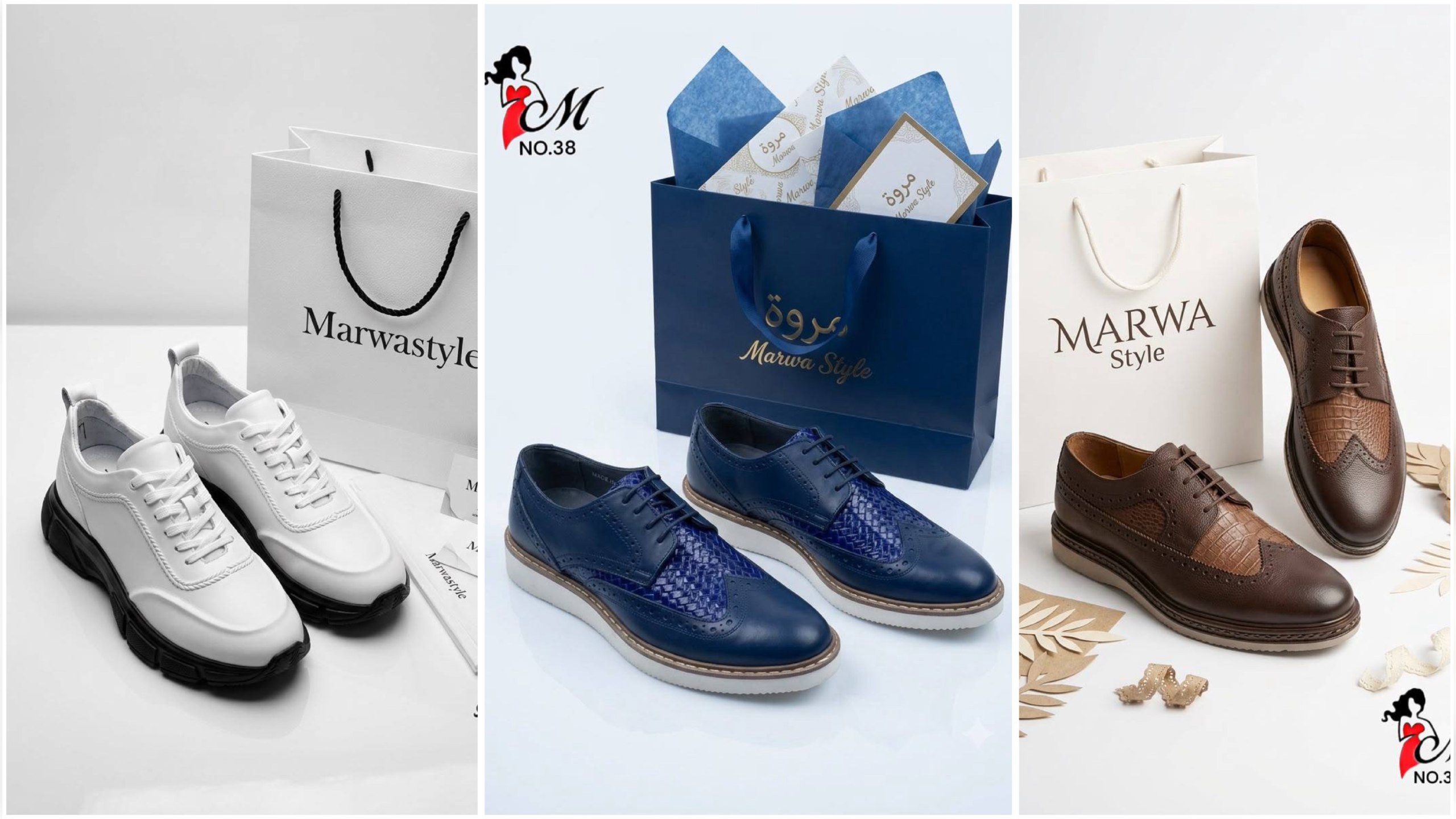 Marwa style shoes man bayazıt