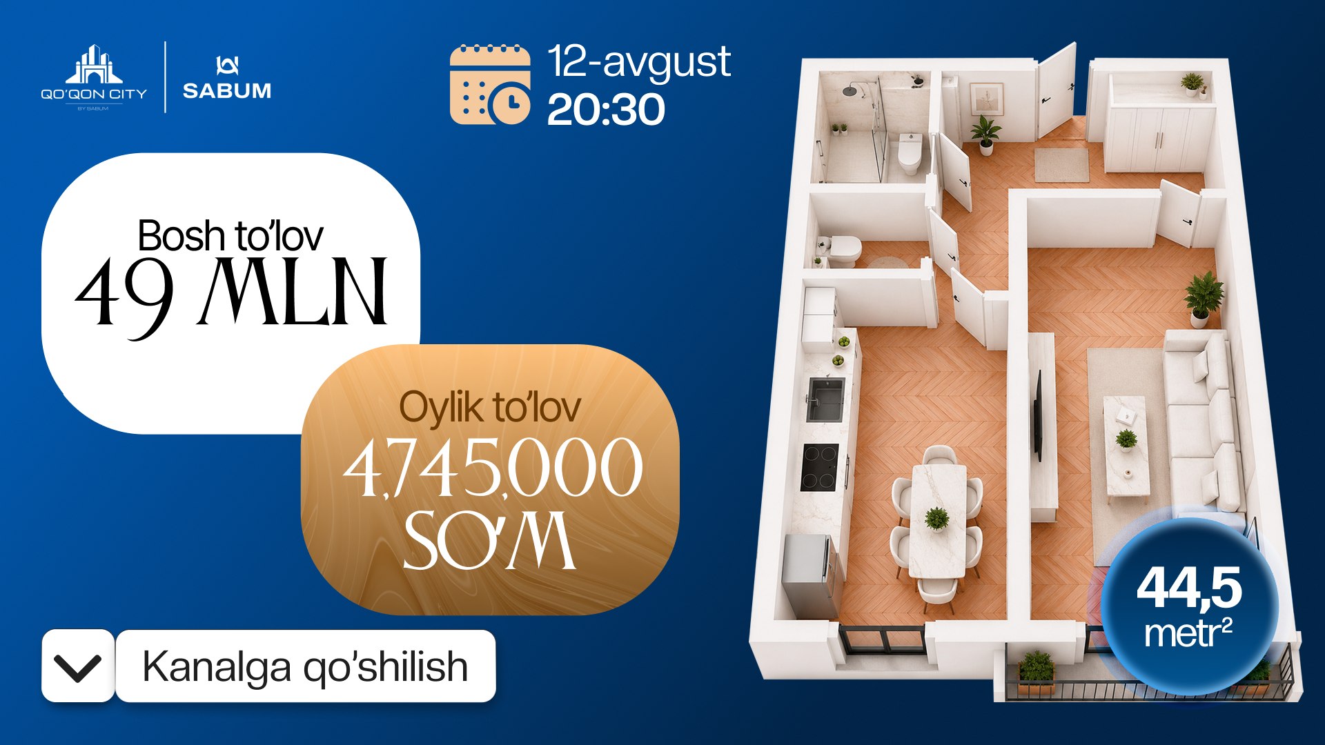 12-Avgust | Qo’qon City | Sabum