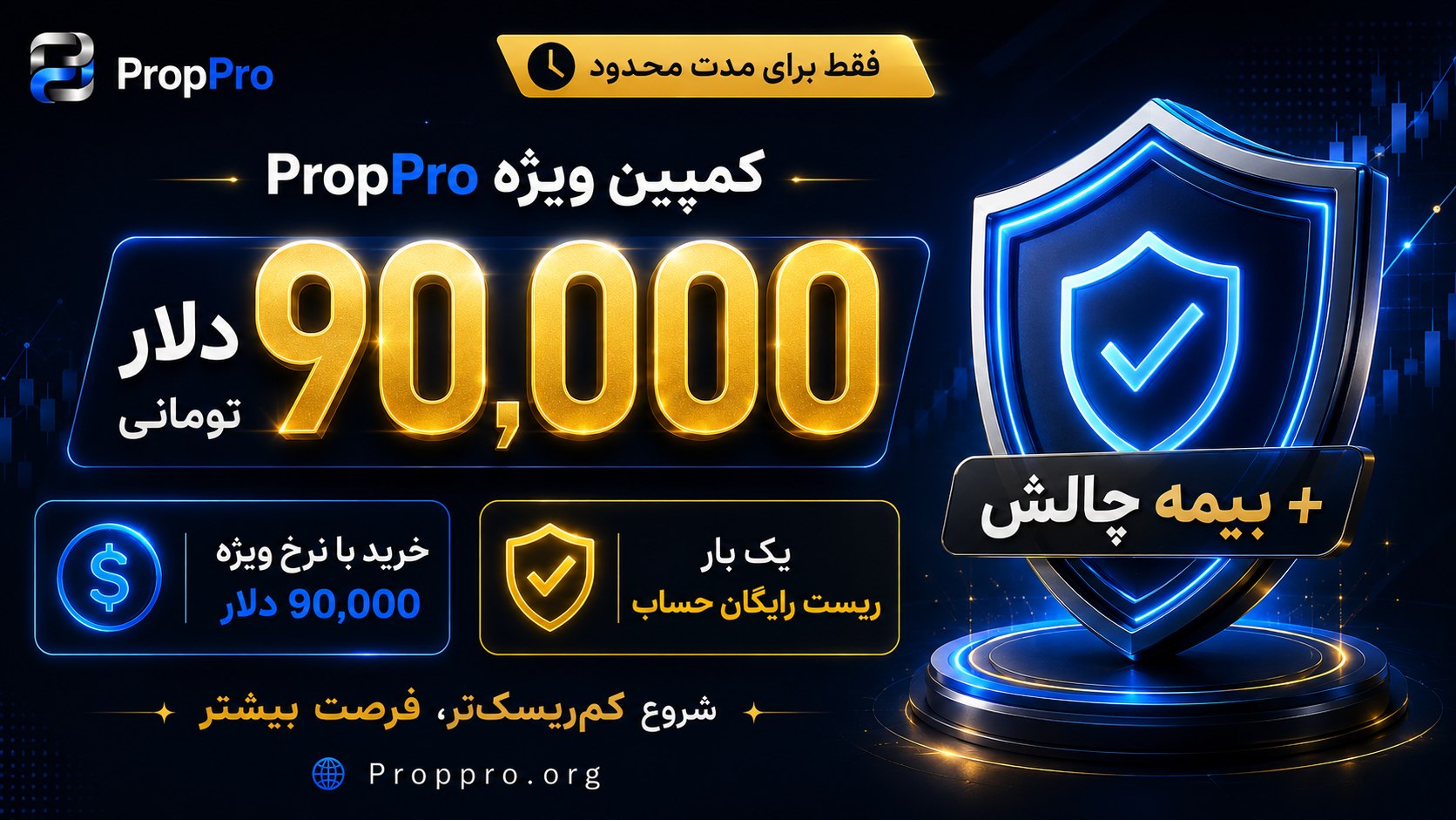 شرکت پراپ فرم پراپ پرو | PropPro